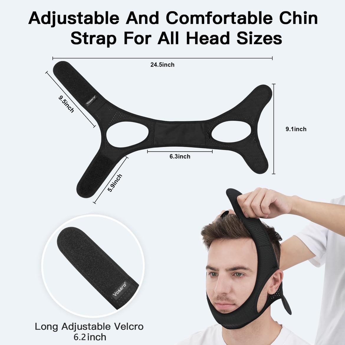 Vosaro Anti Snore Chin Strap makes a thoughtful gift for a partner or family.