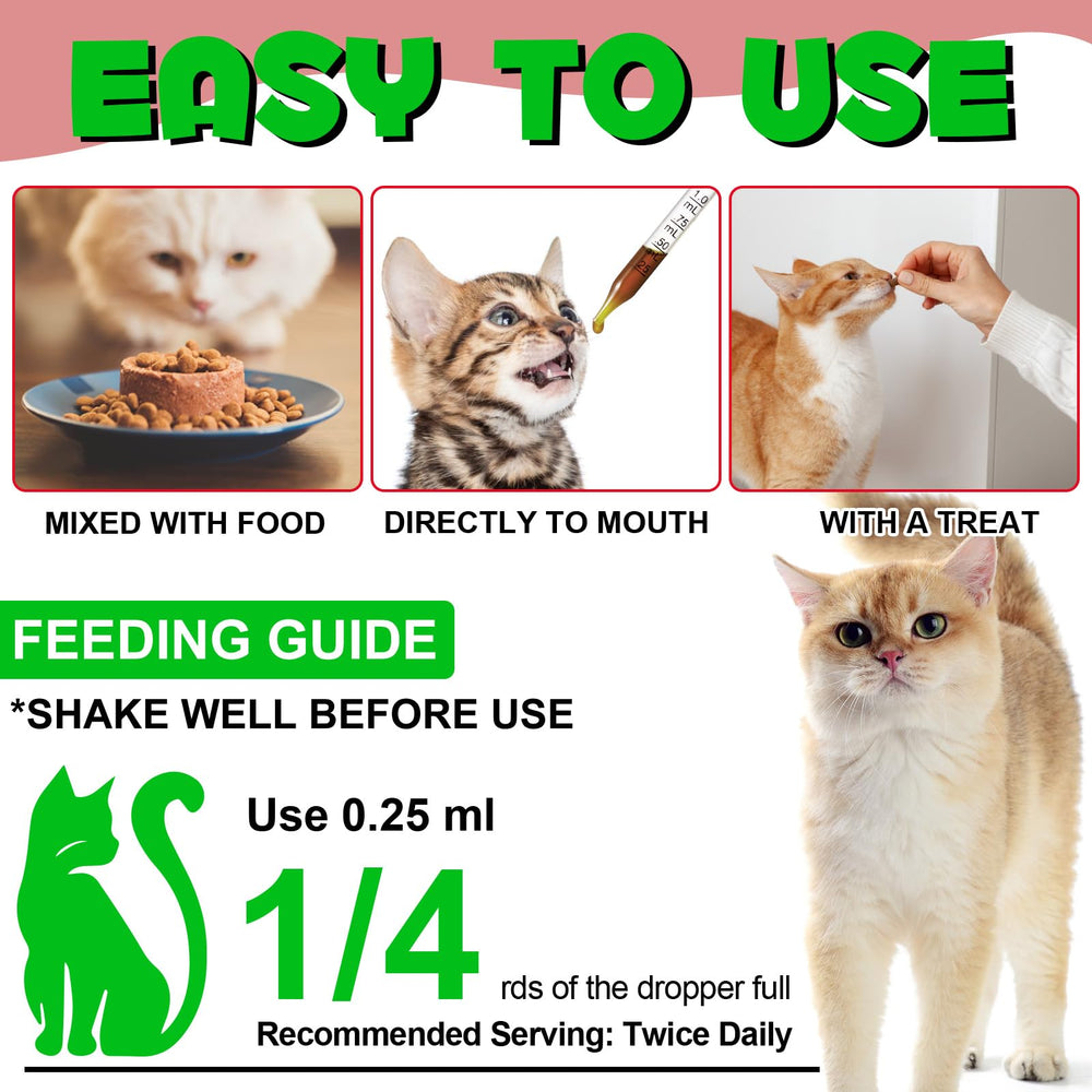 Convient à tous les âges et races de chats.