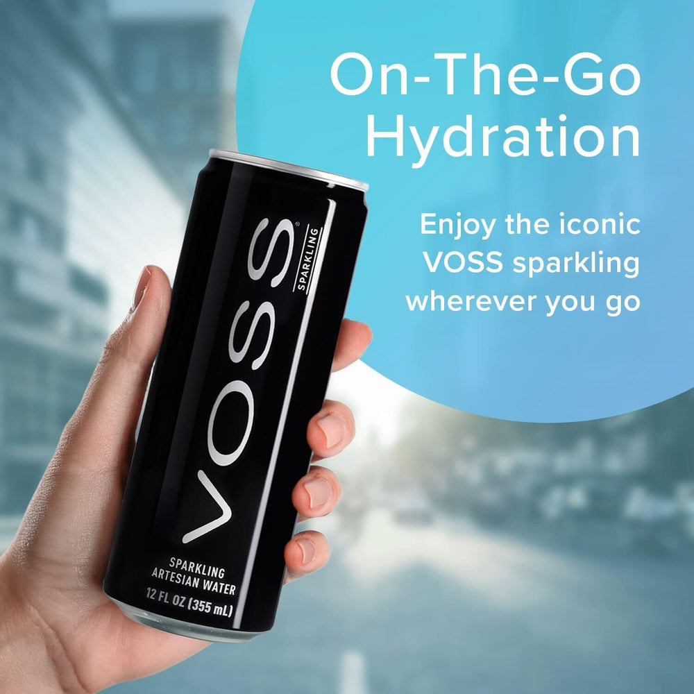 VOSS sparkling water at a celebration, adds sophisticated touch.