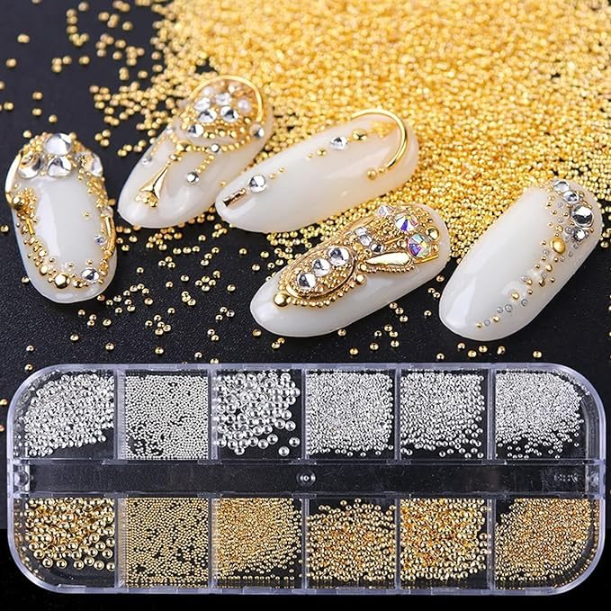 VOTACOS various sizes pearls for versatile nail art designs