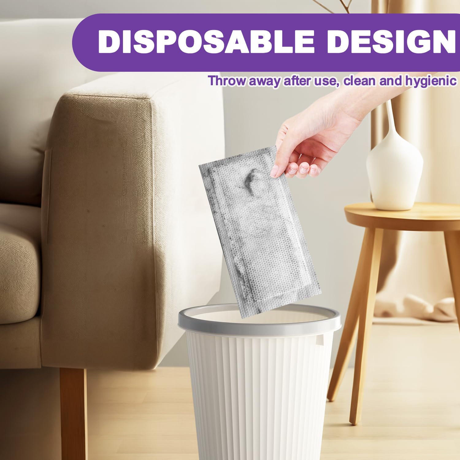 Vowanop mop pads are durable and easy to attach; covers a room with one pad