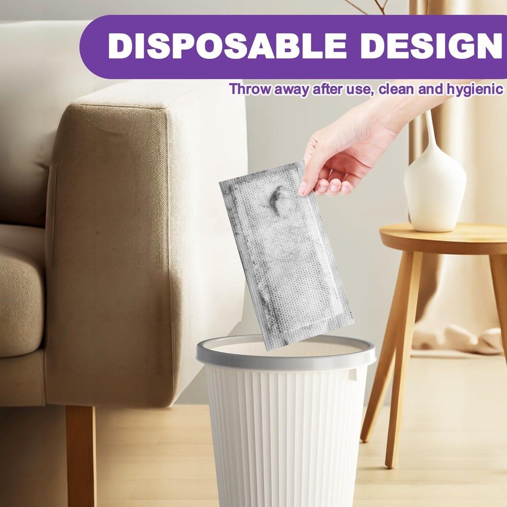 Vowanop mop pads are durable and easy to attach; covers a room with one pad