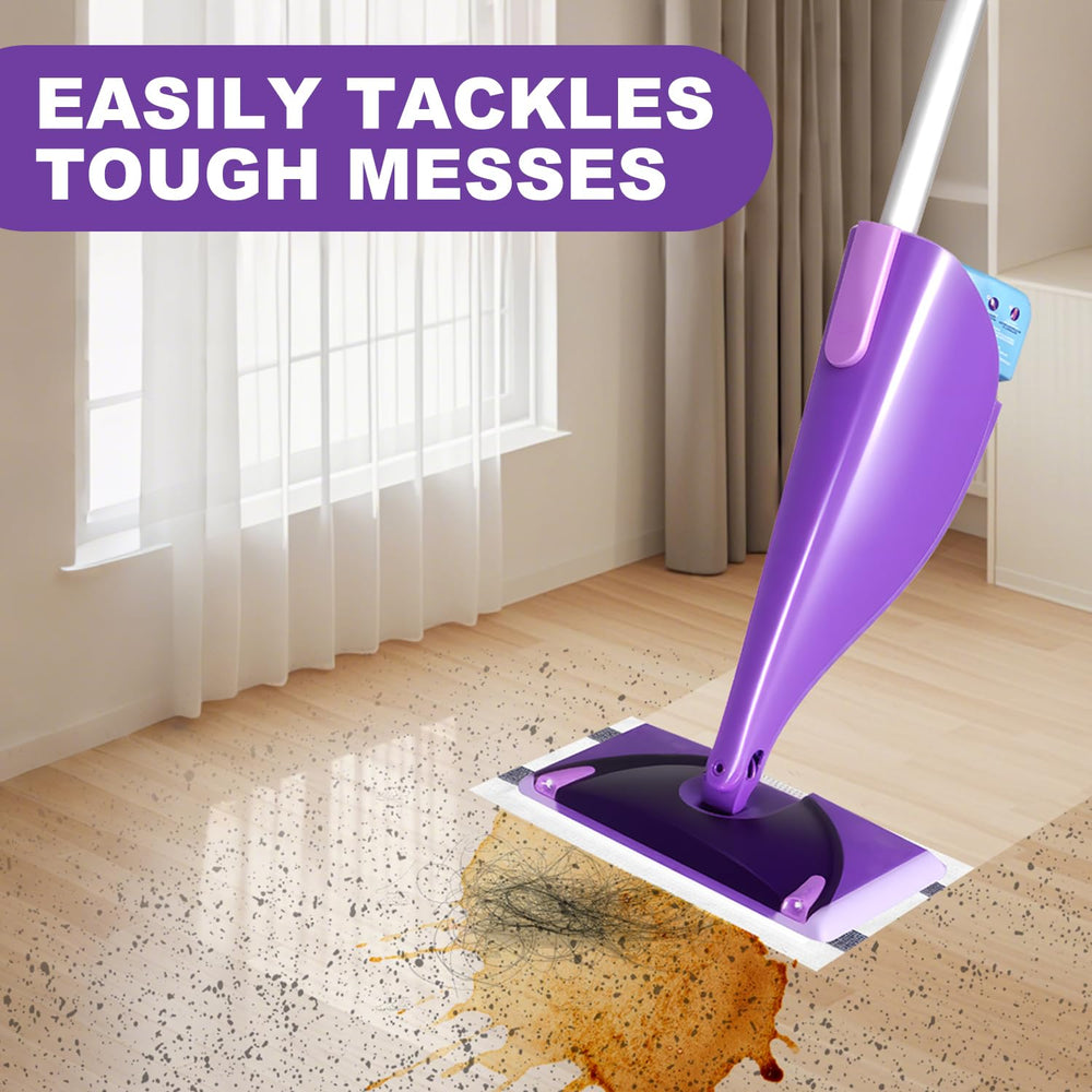 Vowanop mop pads for wood, tile, and marble; versatile floor care