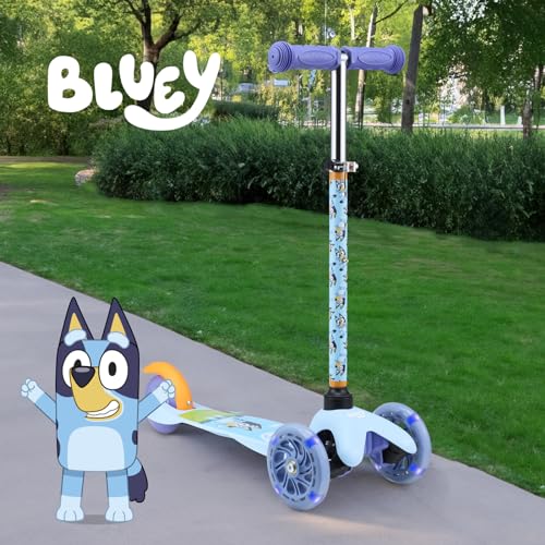 Voyager Bluey scooter weight limit 75 lbs for young riders