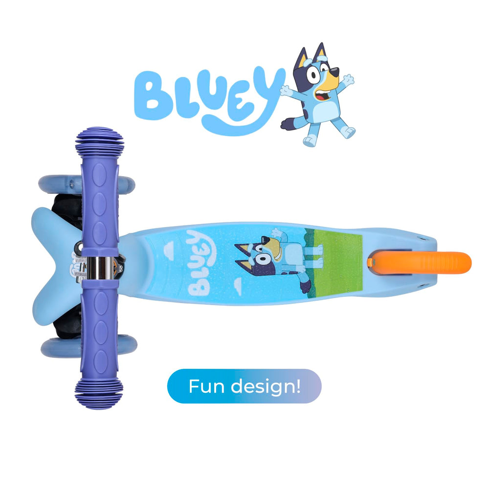 Voyager Bluey PU wheels delivering quiet ride on pavement