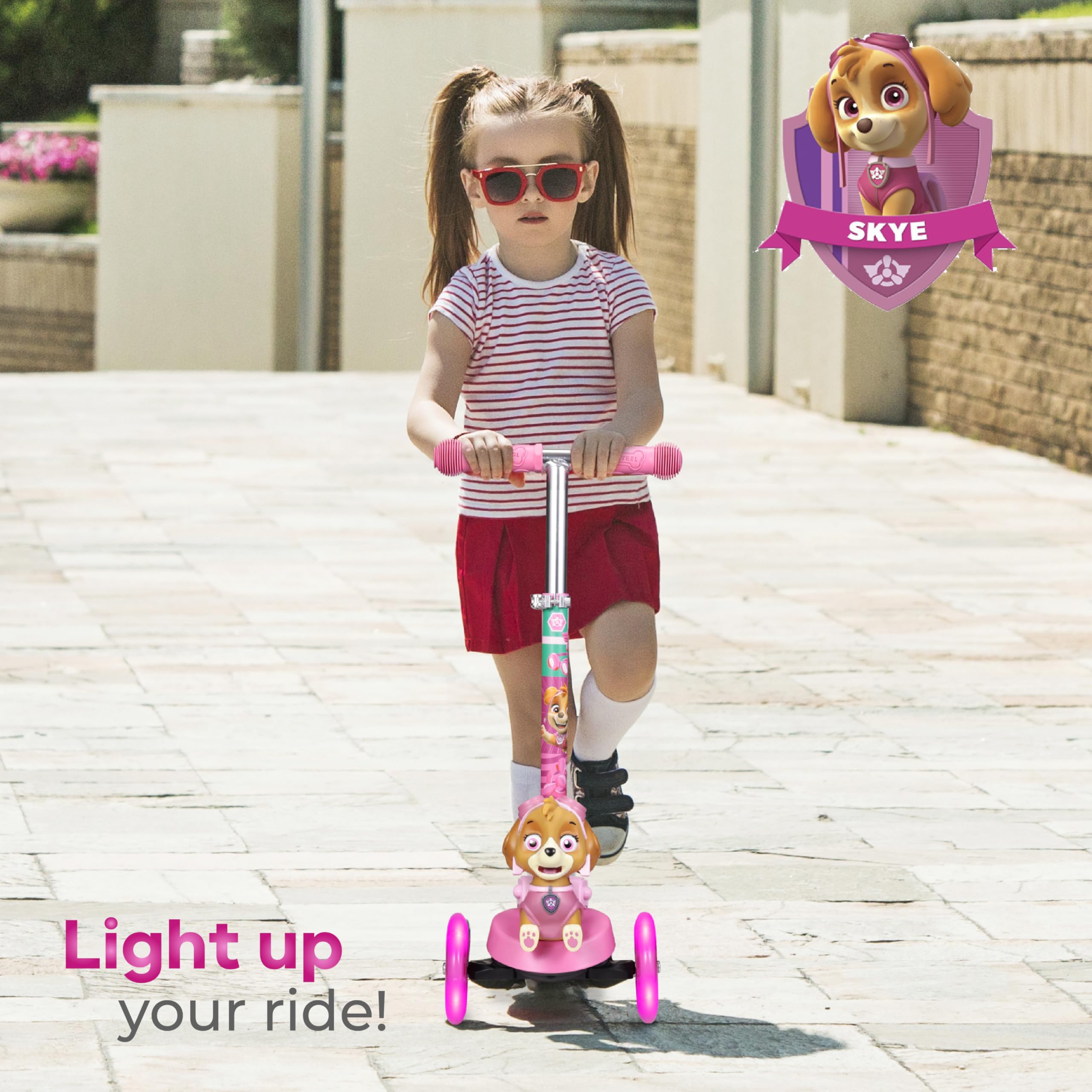 Voyager Paw Patrol Skye detailed 3D character design adds delight during play