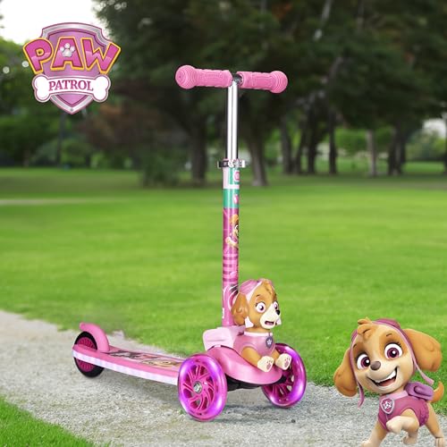 Voyager Paw Patrol Skye light-up wheels invite playful rides after dark