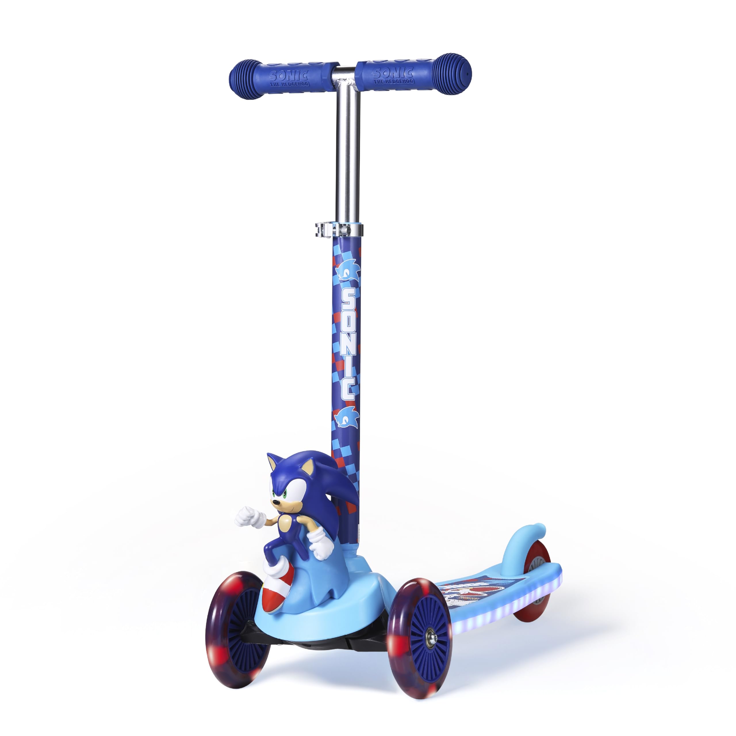 Voyager Sonic Hedgehog scooter front 3D model sparks imaginative play