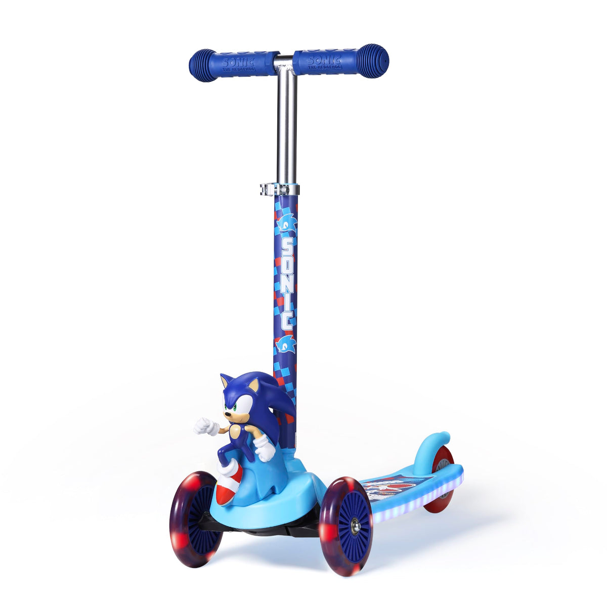 Voyager Sonic Hedgehog scooter front 3D model sparks imaginative play