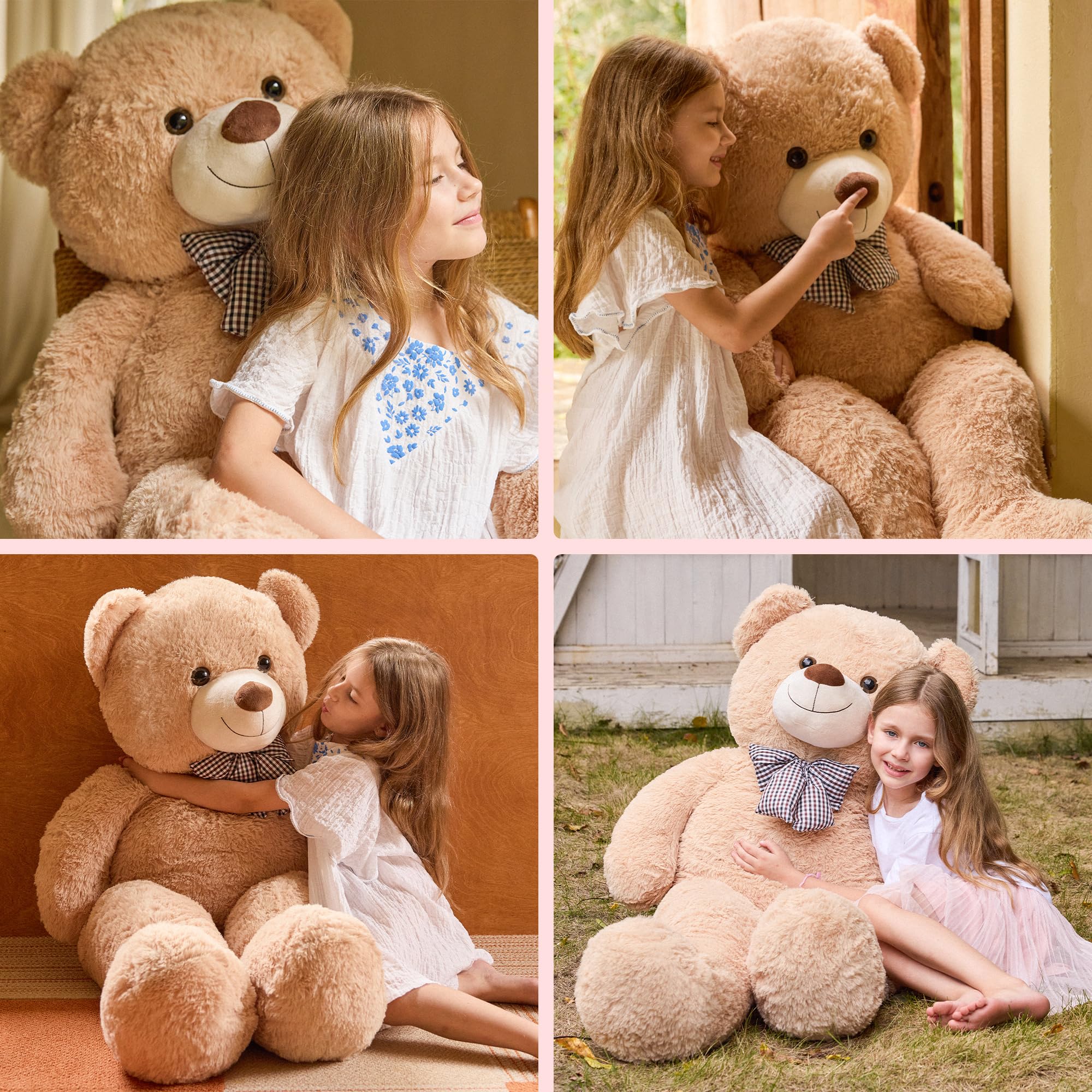 Gift ready presentation of Vposyako 47 inch bear