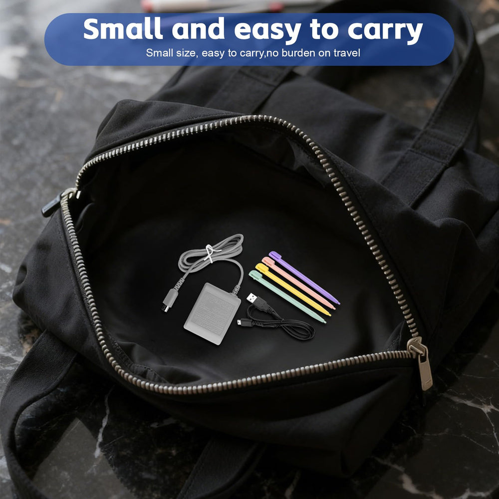 Vranzoral DS Lite Charger Kit includes four stylus pens for smoother control