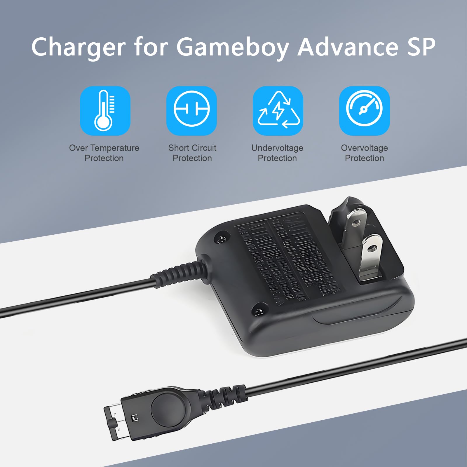Vranzoral GBA-SP Charger in a travel case showing portability for office and trips.