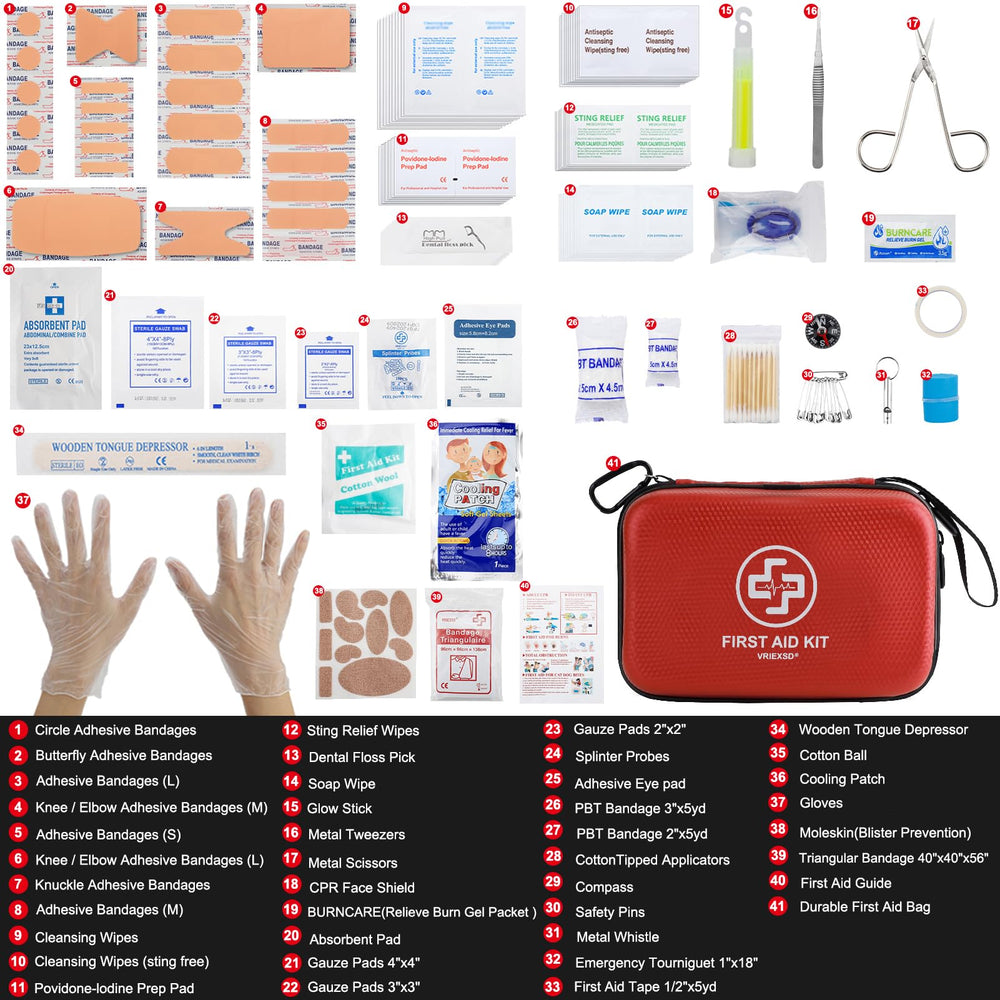 Vriexsd kit compartments show organized inner sleeves for fast retrieval.