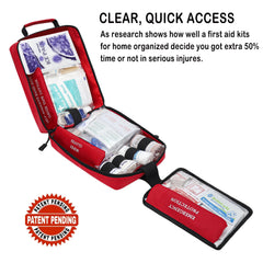 VRIEXSD with divided compartments keeps items organized for quick access.