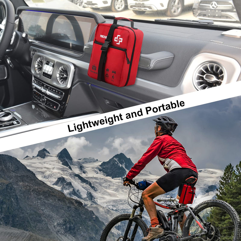VRIEXSD 400-piece kit suited for family trips and outdoor adventures.
