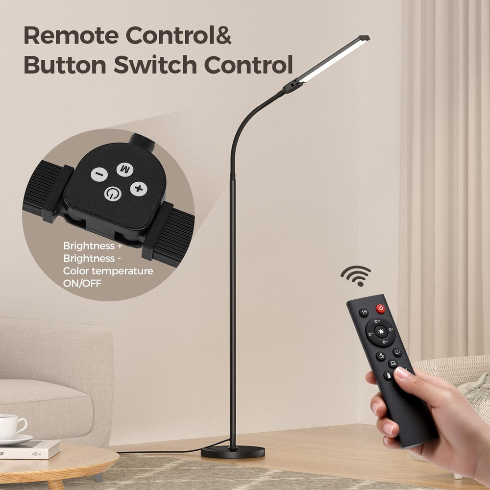 VrimNowit sturdy base keeps lamp stable in living spaces
