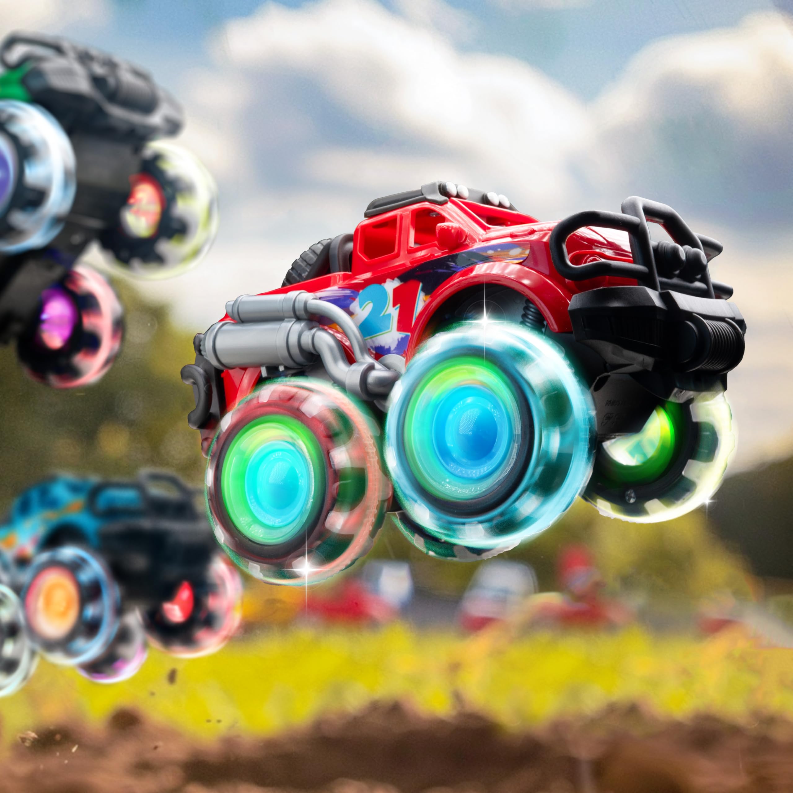 Vroomix JOYIN sturdy, kid-tolerant build stands up to rough play.