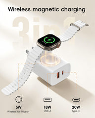 VRURC 3in1 dock showing integrated charging hub