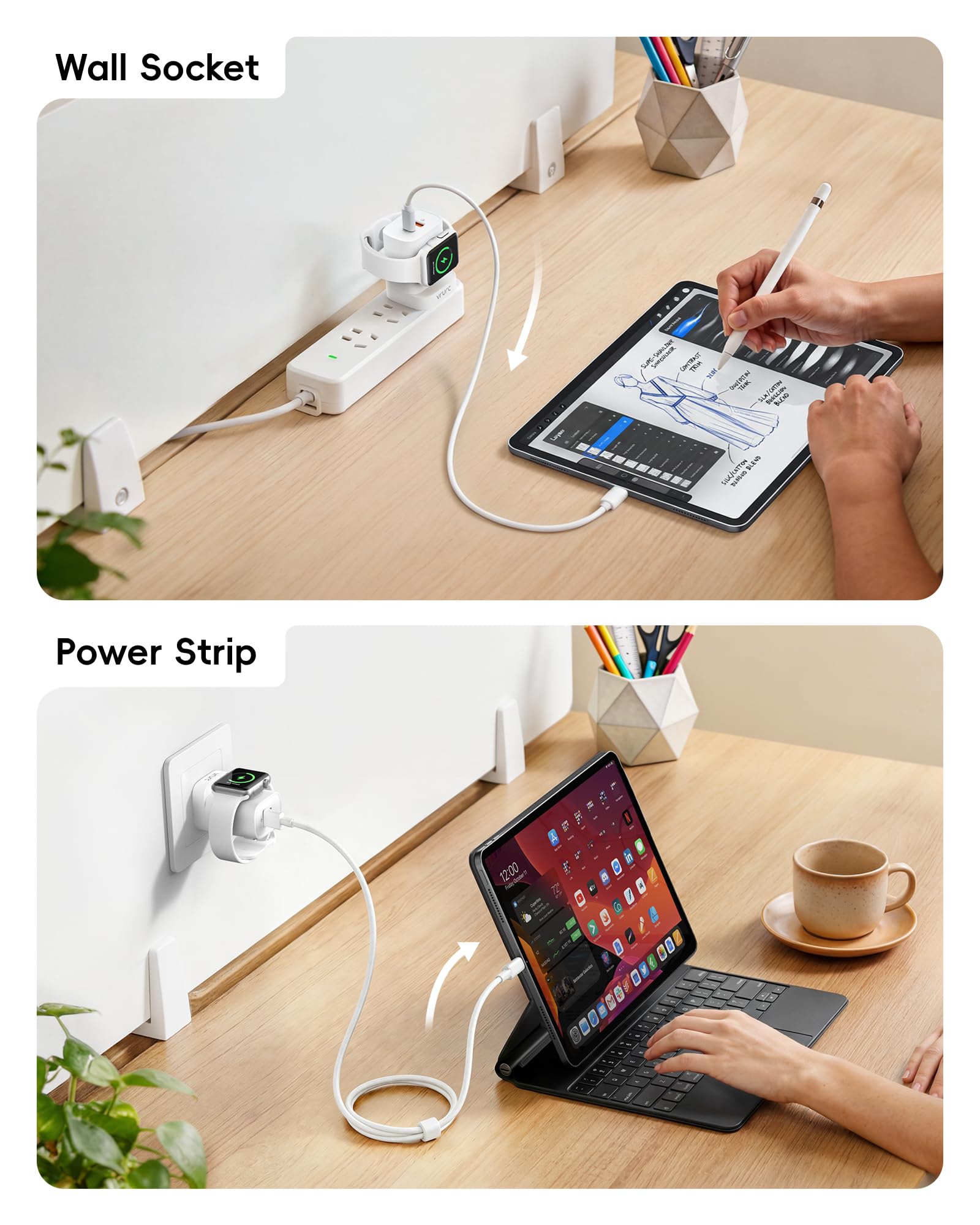 VRURC USB-C port supports fast PD charging for devices