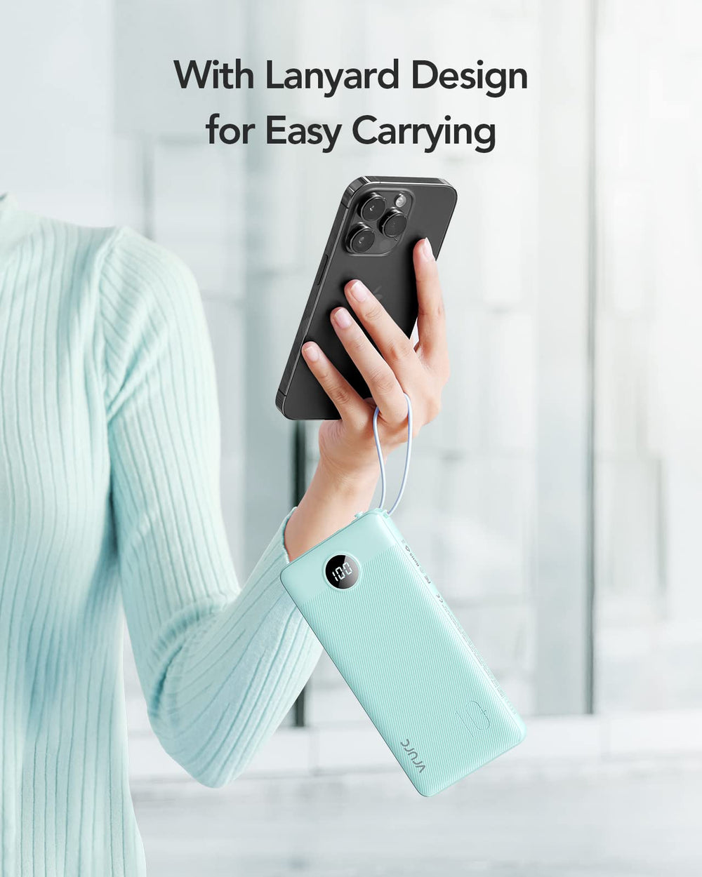 VRURC travel bag included keeps your charger organized on trips.