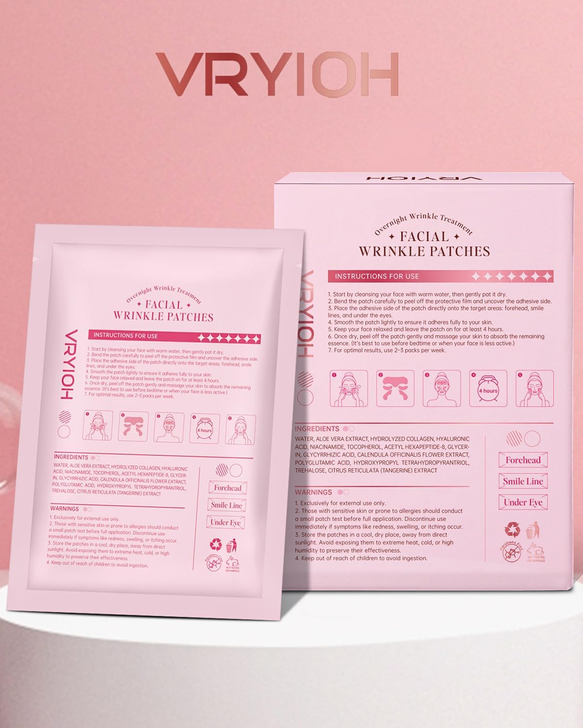 Vryioh easy removal and secure fit demonstrated for overnight use.