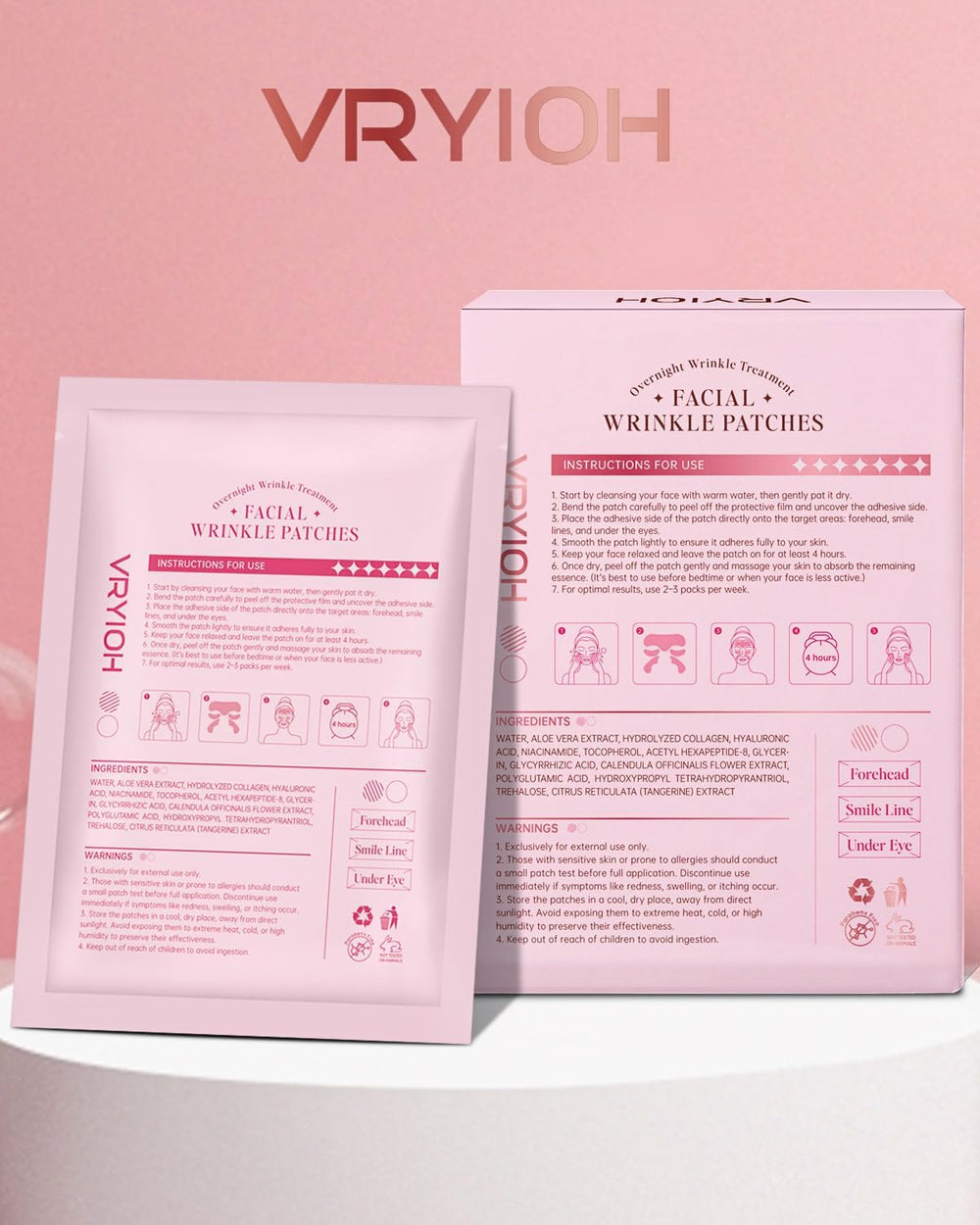 Vryioh easy removal and secure fit demonstrated for overnight use.