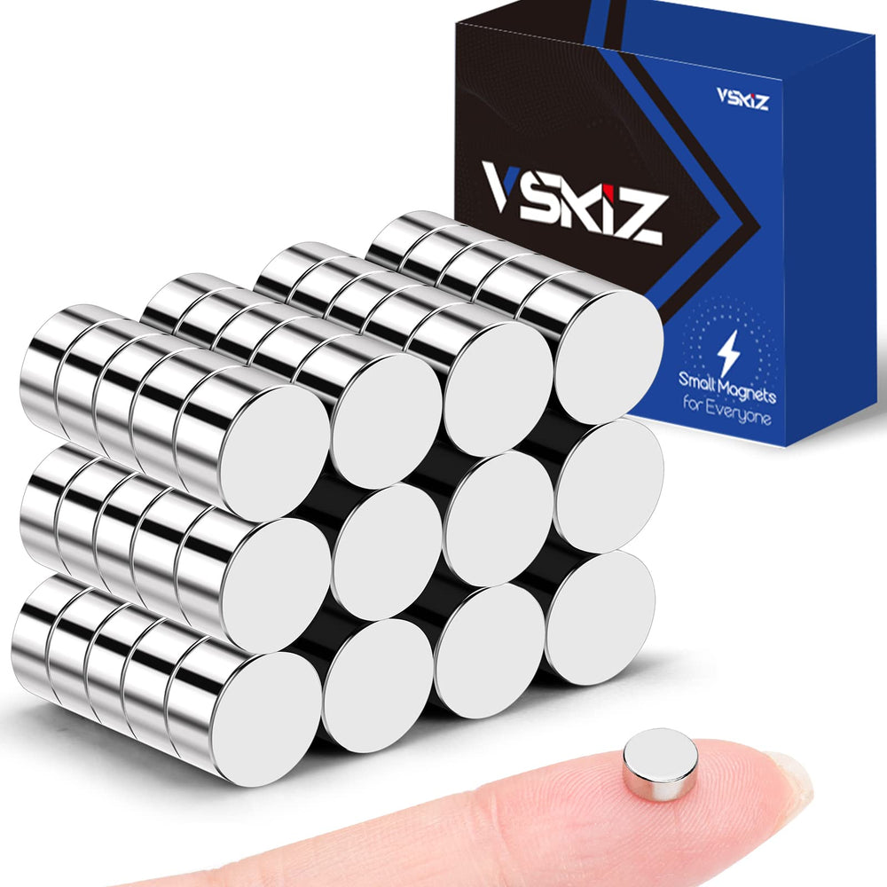VSKIZ 6x3mm round magnets with strong hold for small crafts.