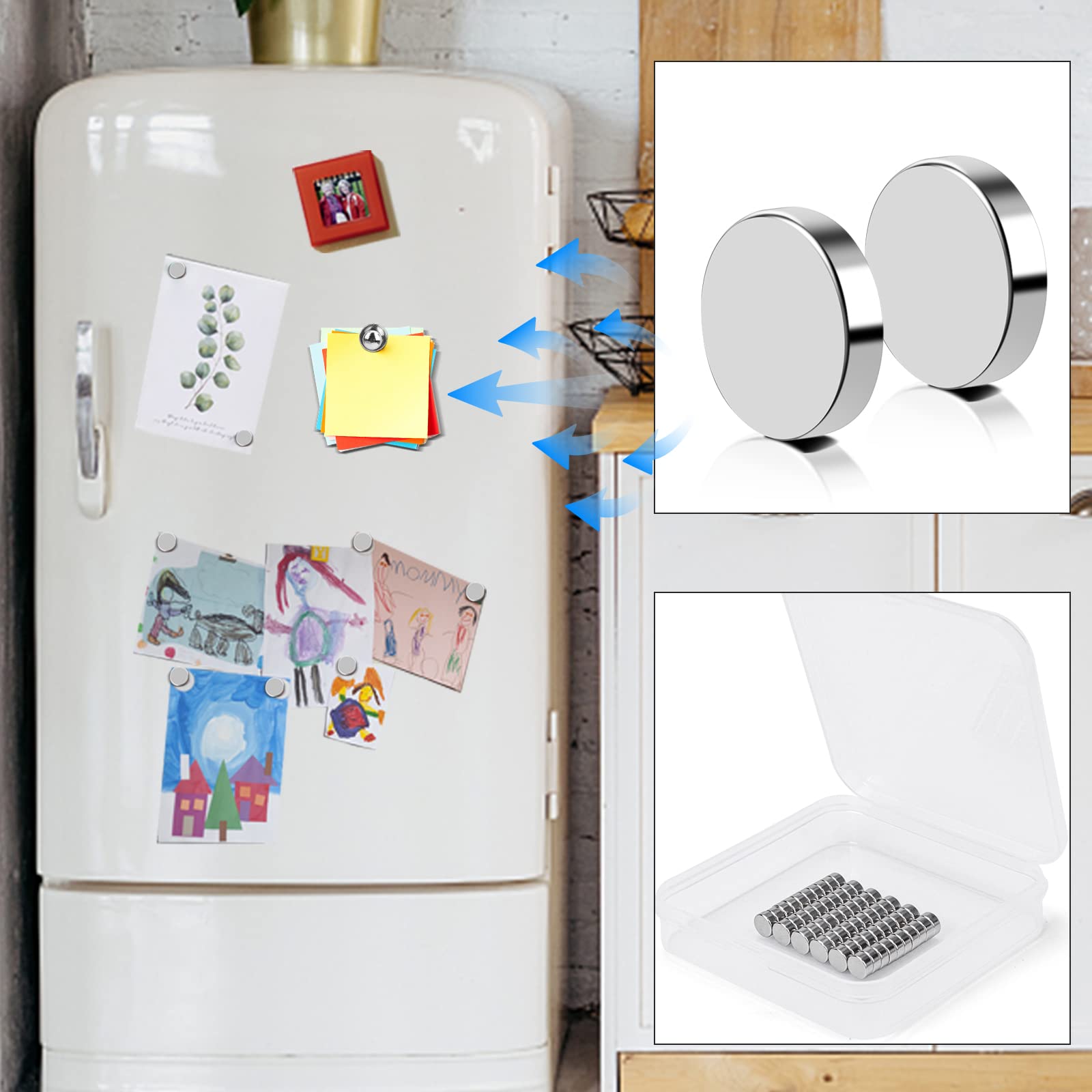 VSKIZ tiny magnets ideal for DIY crafts and mini displays.