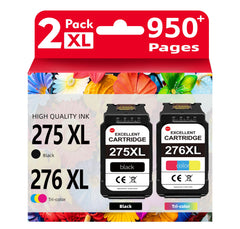 V-Surink 275XL black ink cartridge offering crisp text for resumes and documents.