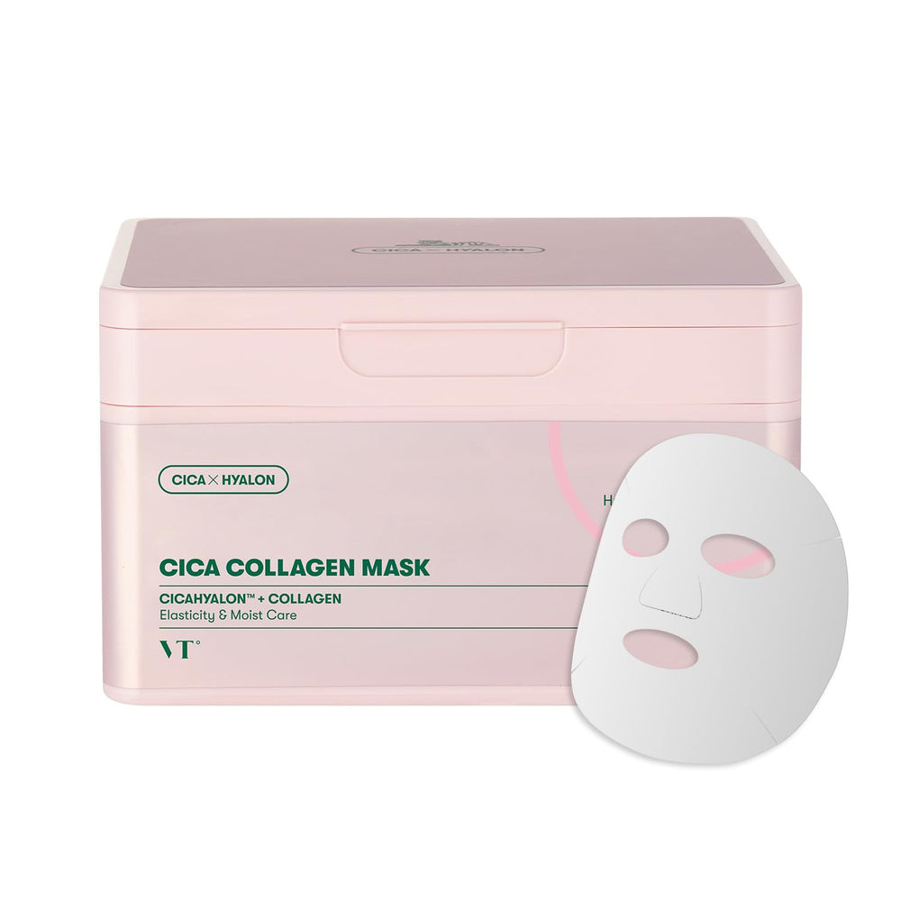 VT COSMETICS CICA Pink Daily Mask packaging with secure cap for freshness