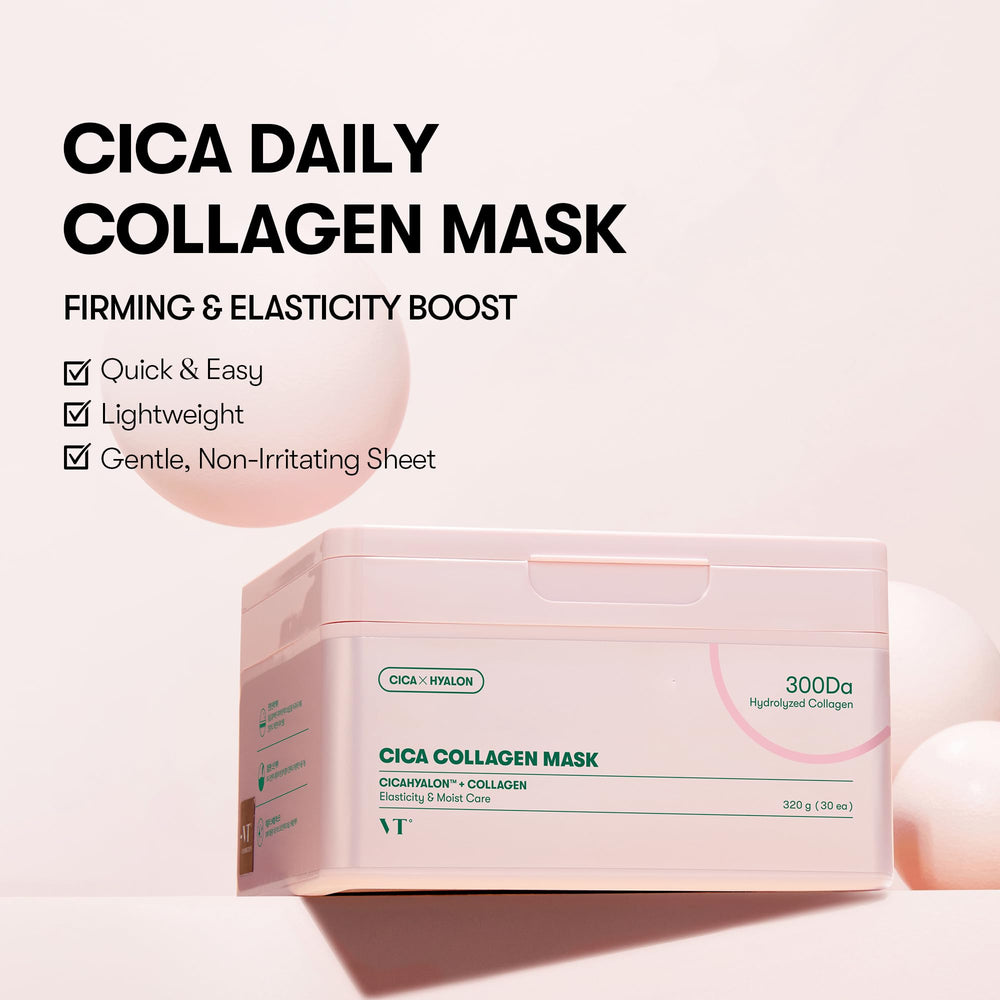 VT COSMETICS CICA Pink Daily Mask sheets designed for daily hydration