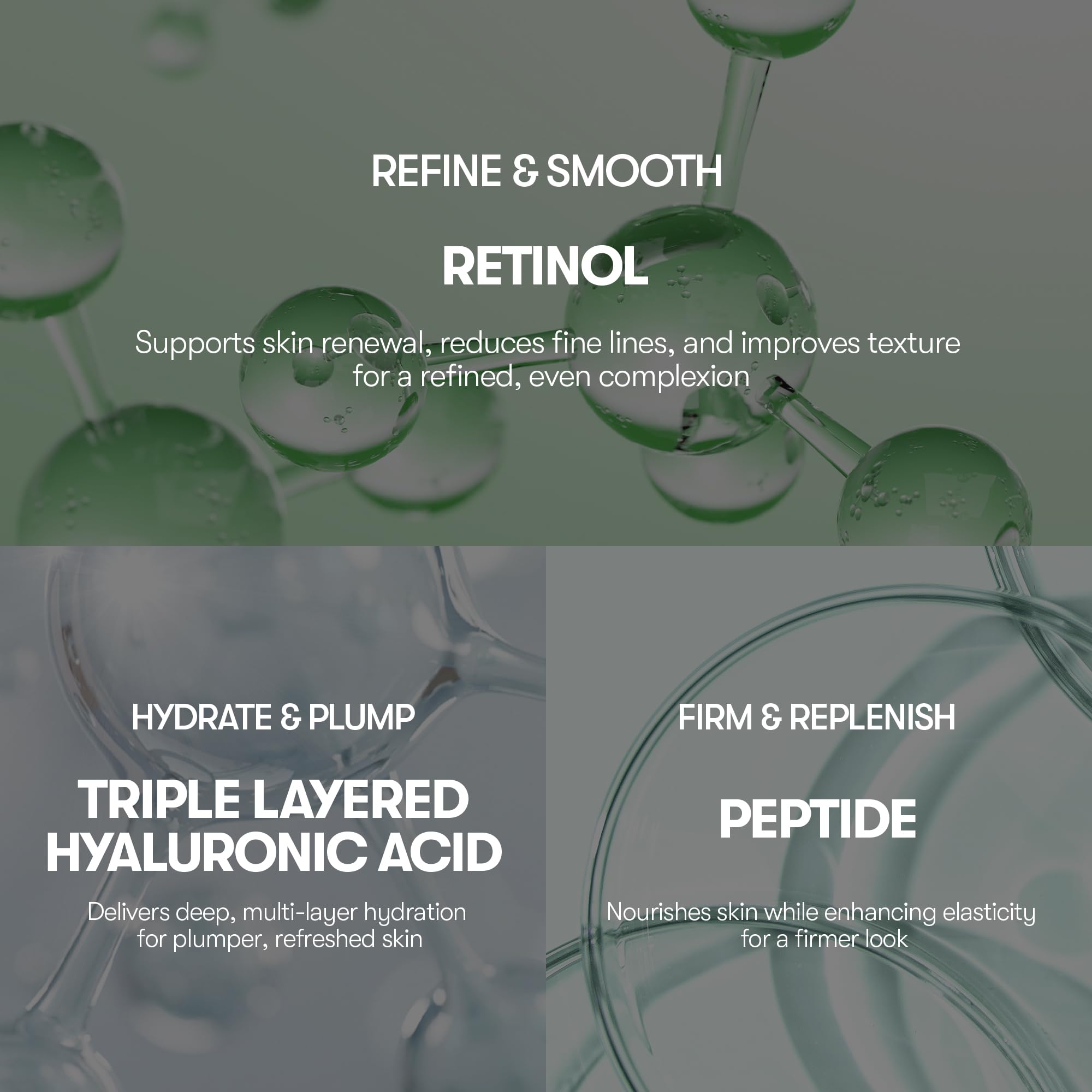 VT COSMETICS CICA RETI-A daily mask texture application demonstrates soothing hydration and smooth skin feel