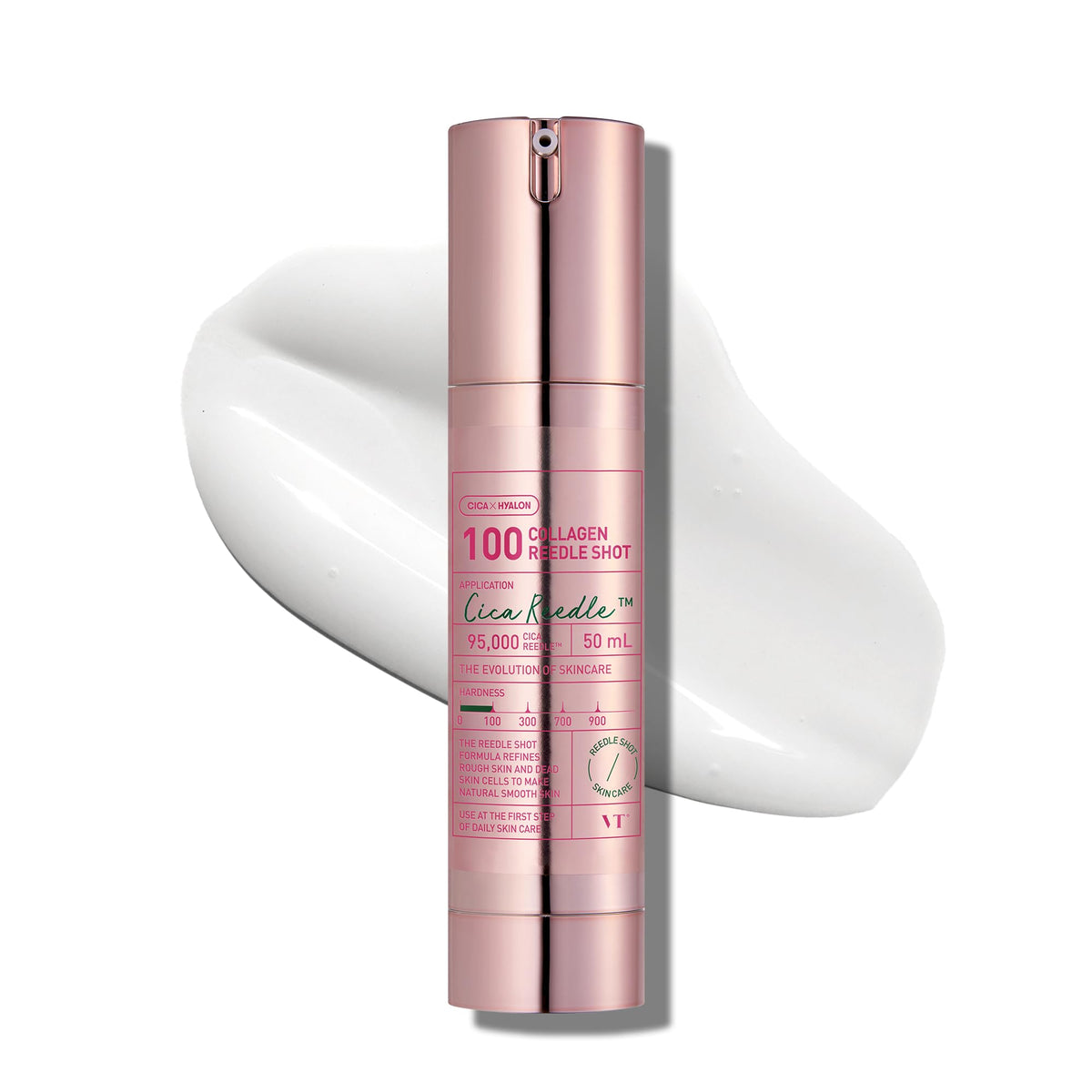 VT COSMETICS Collagen Reedle Shot bottle showing sleek design and premium packaging for depth hydration