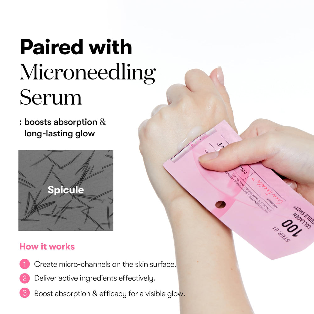 Skin-hugging design minimizes slip and maximizes ingredient contact.