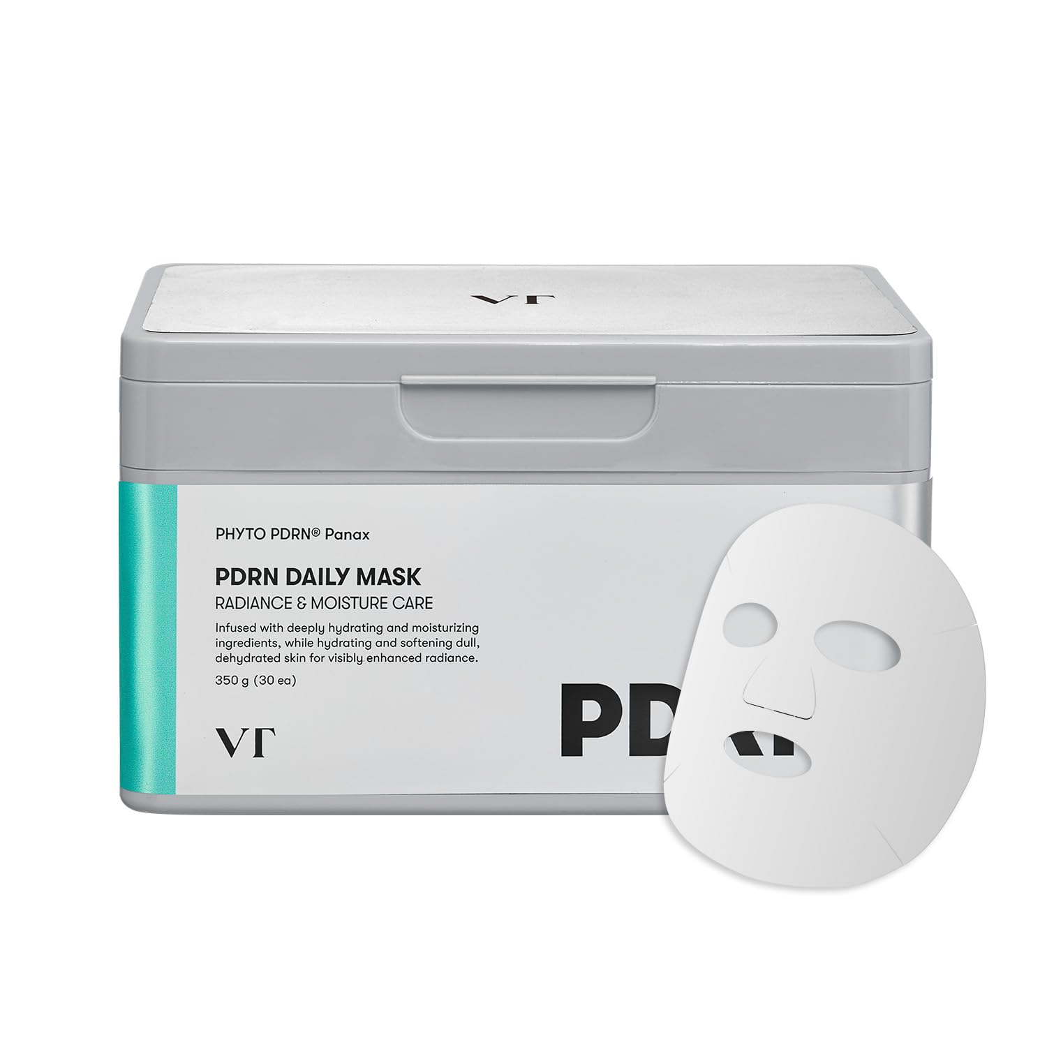 VT COSMETICS PDRN Daily Mask pack of 30 sheets for daily hydration