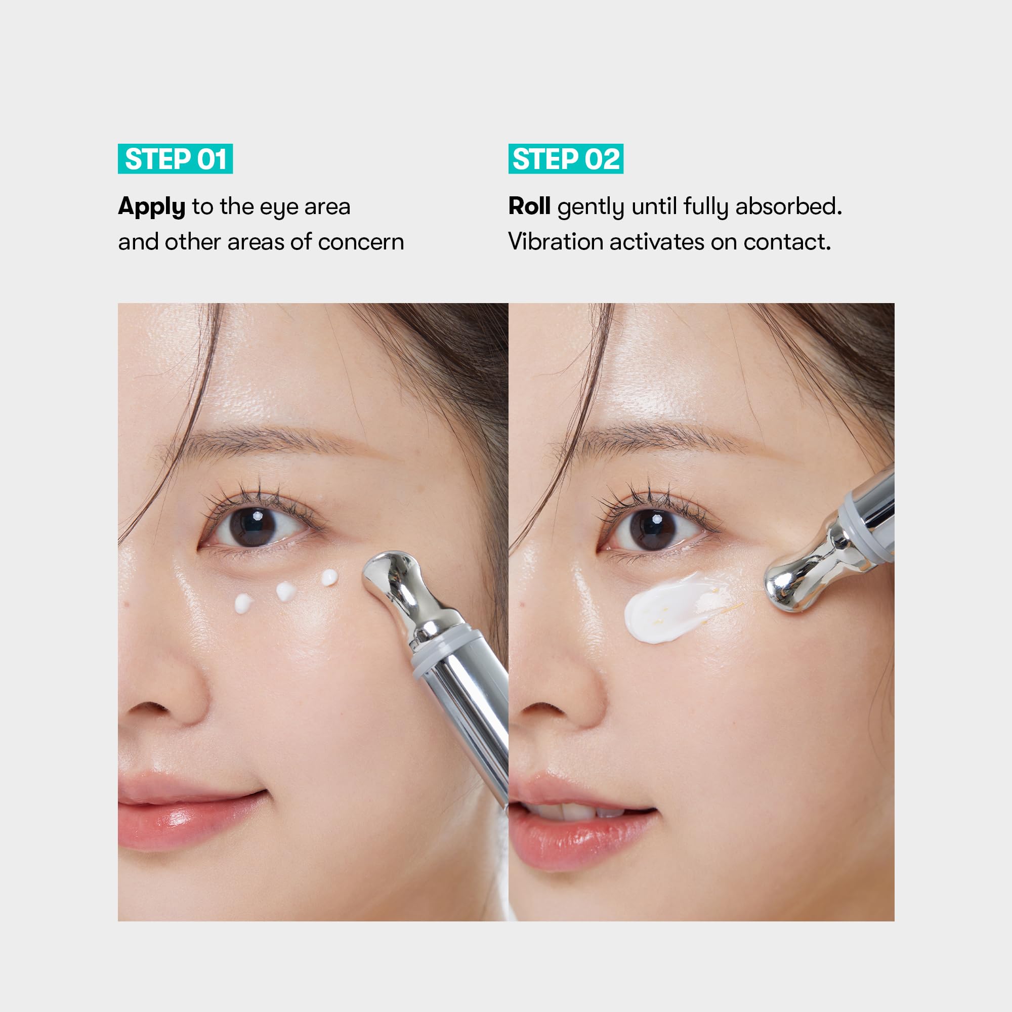 VT COSMETICS PDRN Reedle Shot hygienic touch-activated design for clean daily use.