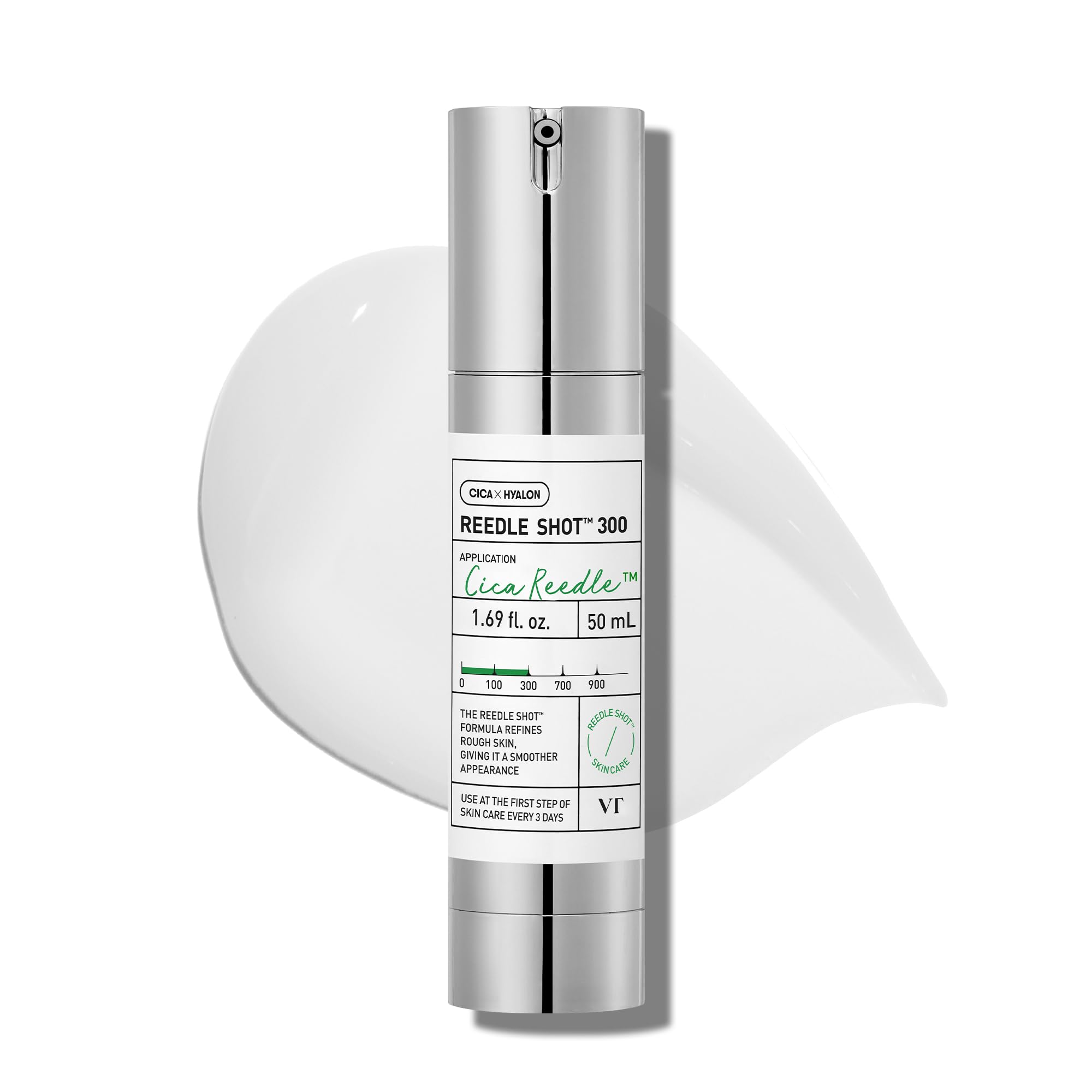 VT COSMETICS Reedle Shot bottle front for daily skin support.