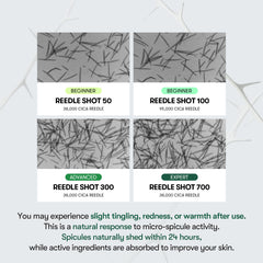 VT COSMETICS Reedle Shot serum texture appears lightweight and refreshing.