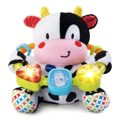 VTech Lil' Critters Moosical Beads cow with interactive buttons for early learning.