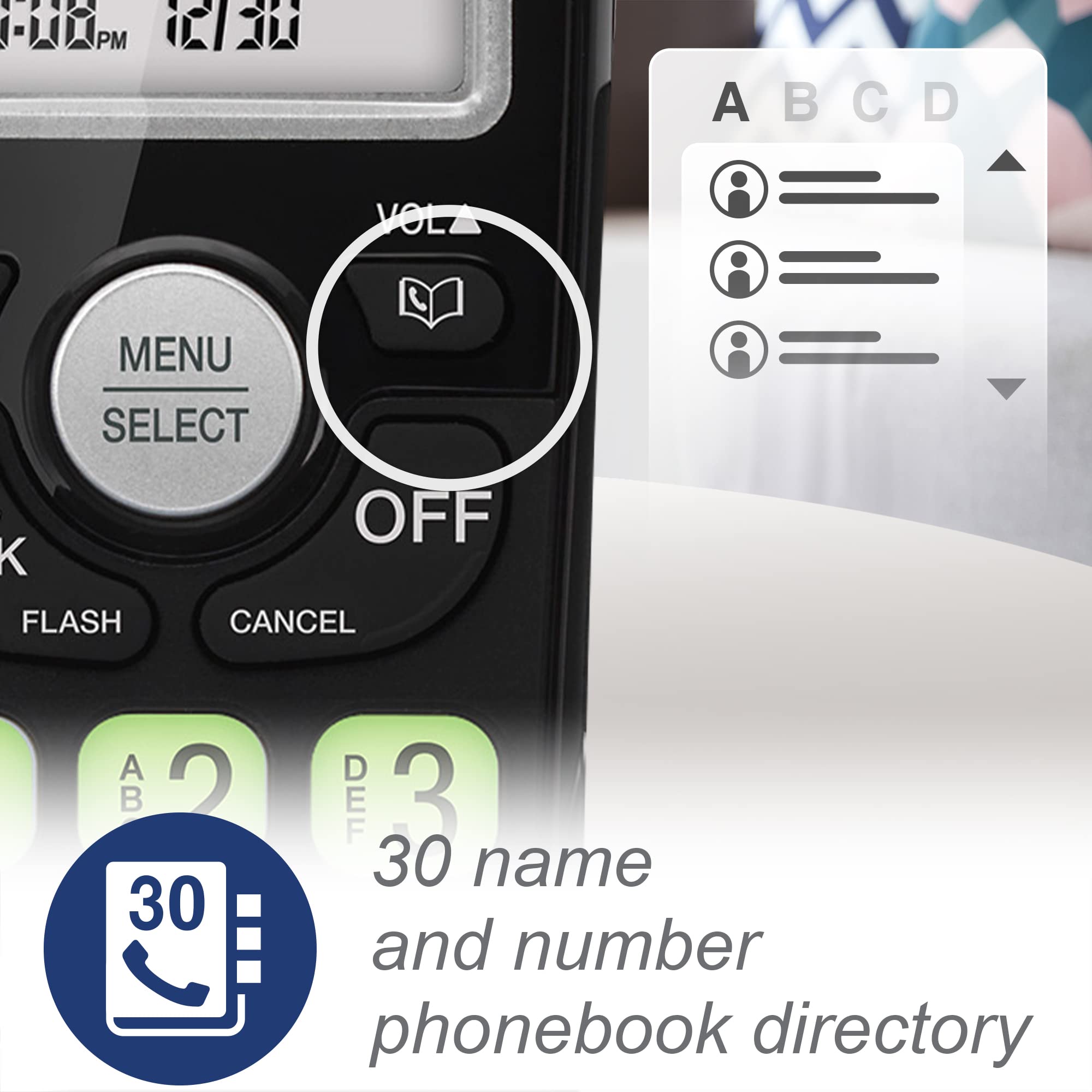 VTech VG131-21 caller ID and call waiting for quick context.
