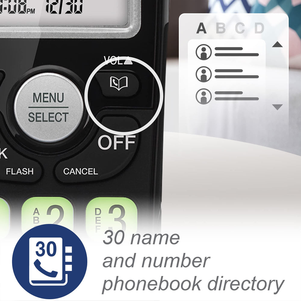 VTech VG131-21 caller ID and call waiting for quick context.
