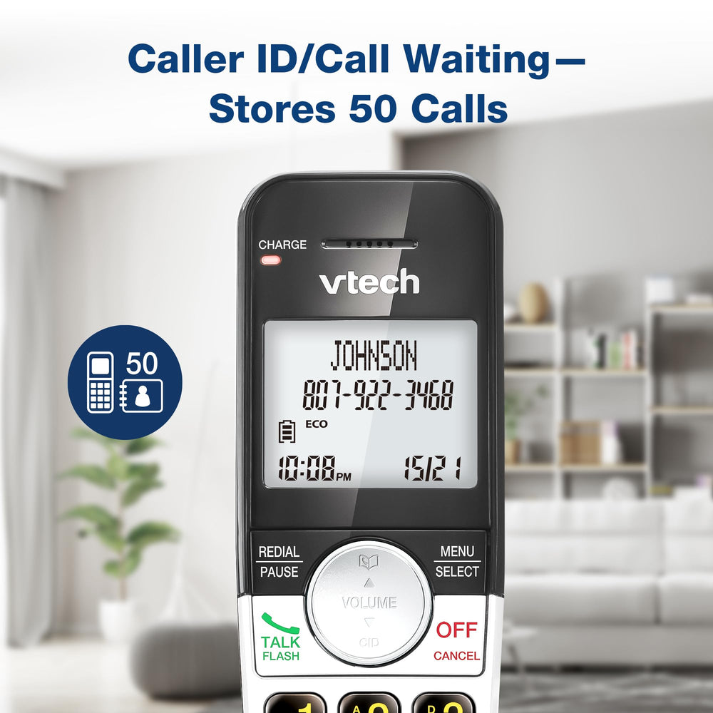 VTech VG231 handset large display for readable caller information