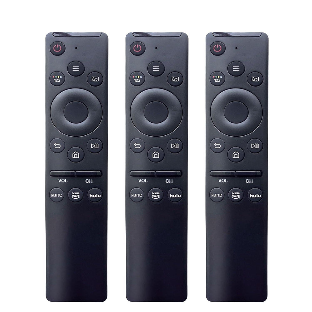 VTINVAN Samsung remote 3-pack front view showing universal compatibility and backup convenience.