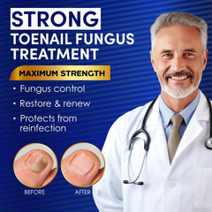 VTROUY advanced nail and toe repair solution deeply penetrates for stronger nails.