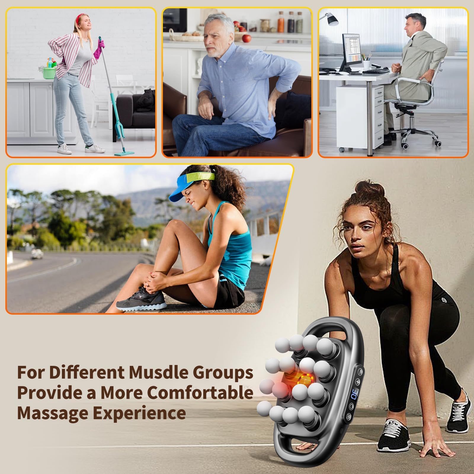 VTT ergonomic handheld design offers comfortable grip during long sessions.