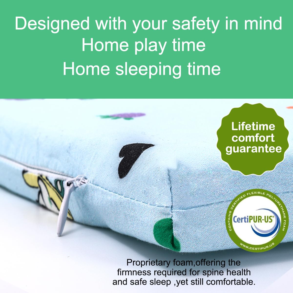 VUCWS high-density foam offers durable, comfortable support