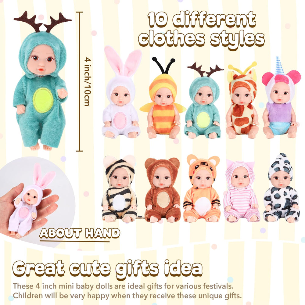 Vueos mini doll in cat outfit ideal for cuddling