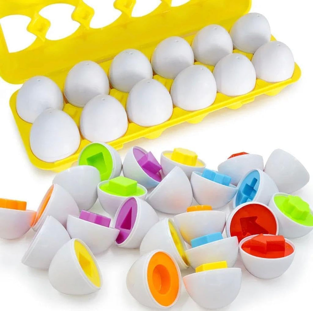 VUIYA Matching Eggs durable plastic case keeps eggs organized