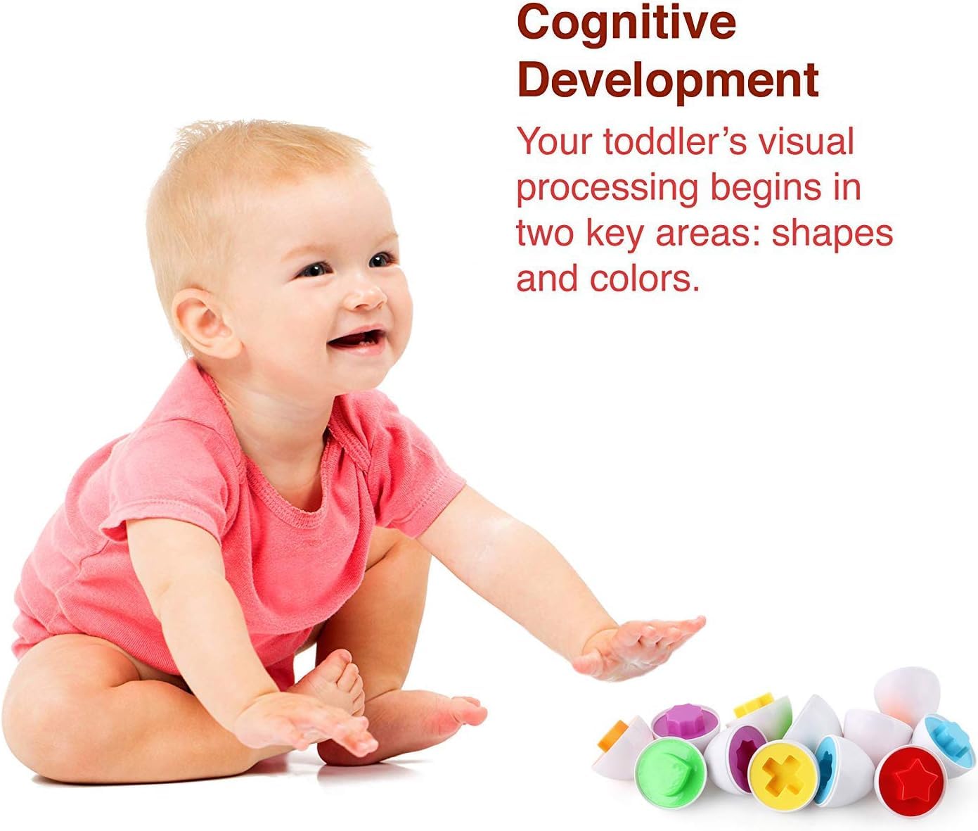 VUIYA Easter gift toy promotes color and shape recognition.