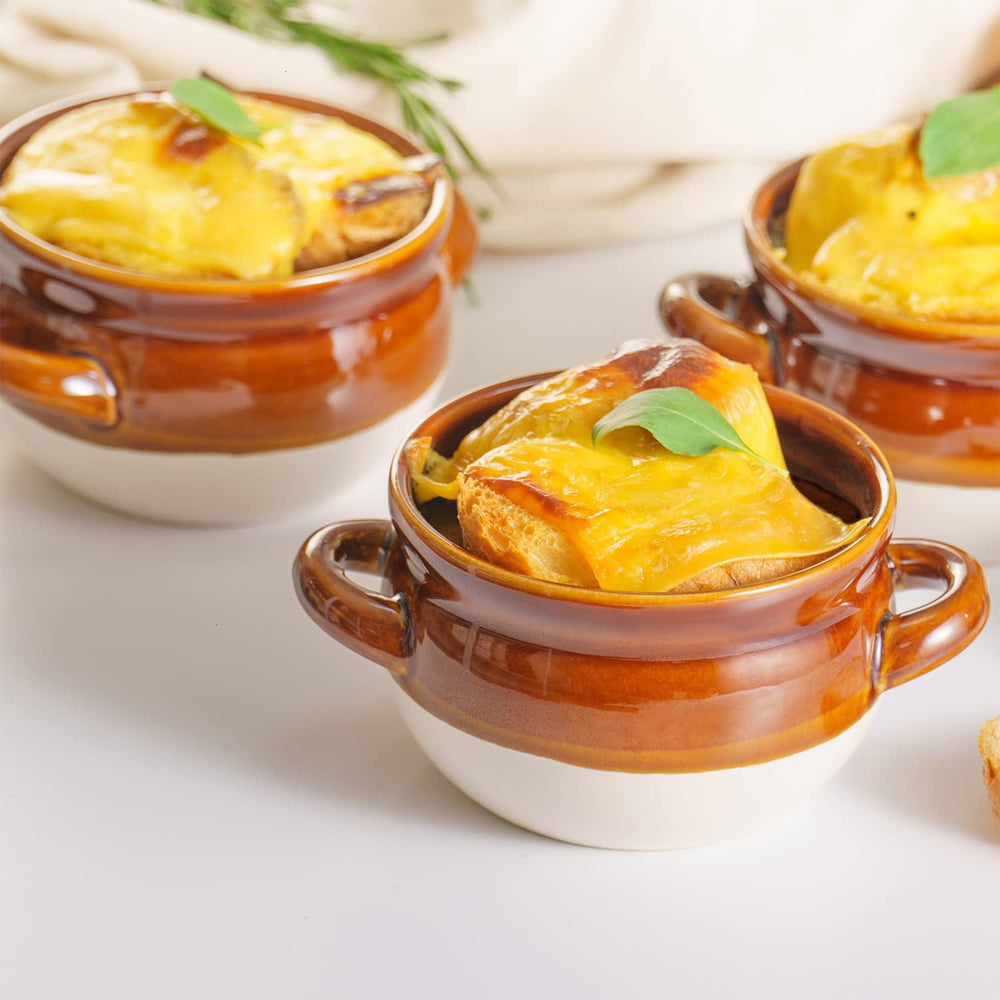 Vumdua multi-use bowls suitable for pot pies, stews, chili, and cereal